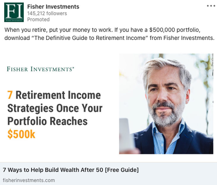 Fisher Facebook AD