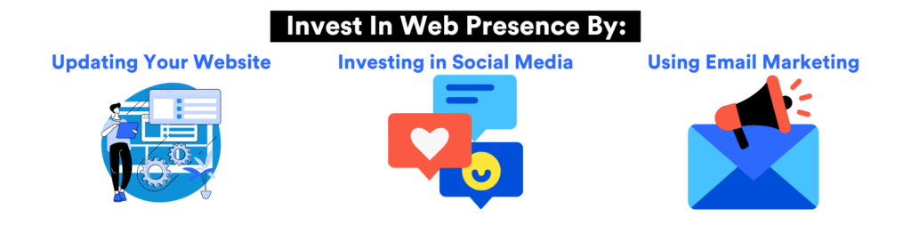 investing in web presence with