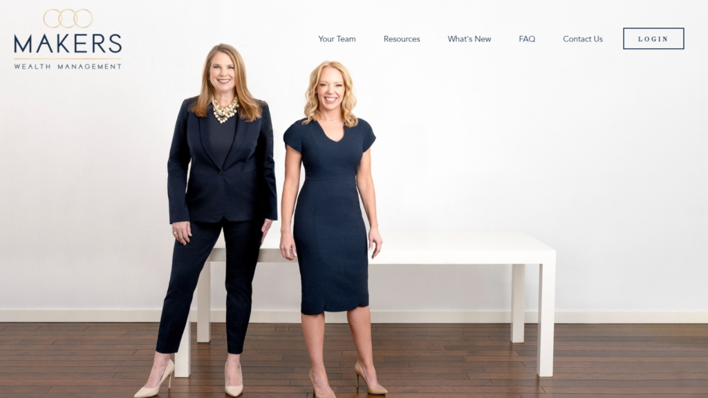 Makers Wealth Management Homepage