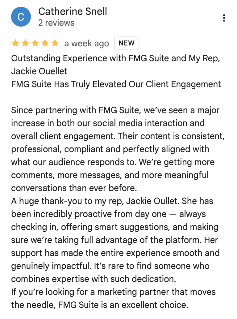 FMG review