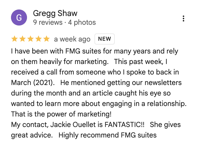 FMG Review